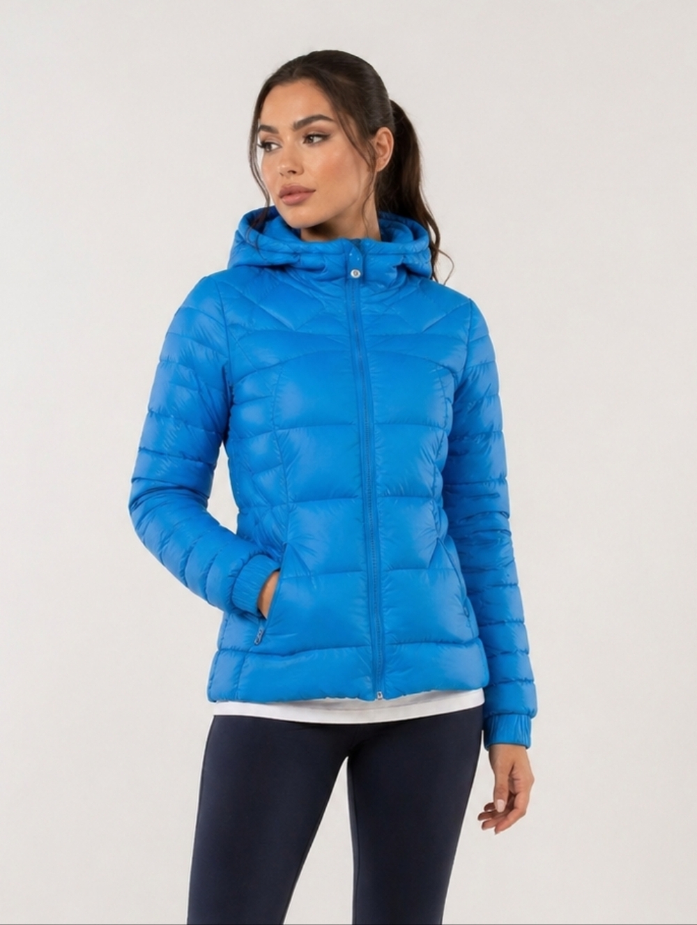 Lululemon Fluffin' Awesome Down Jacket In Cornflower Size 6